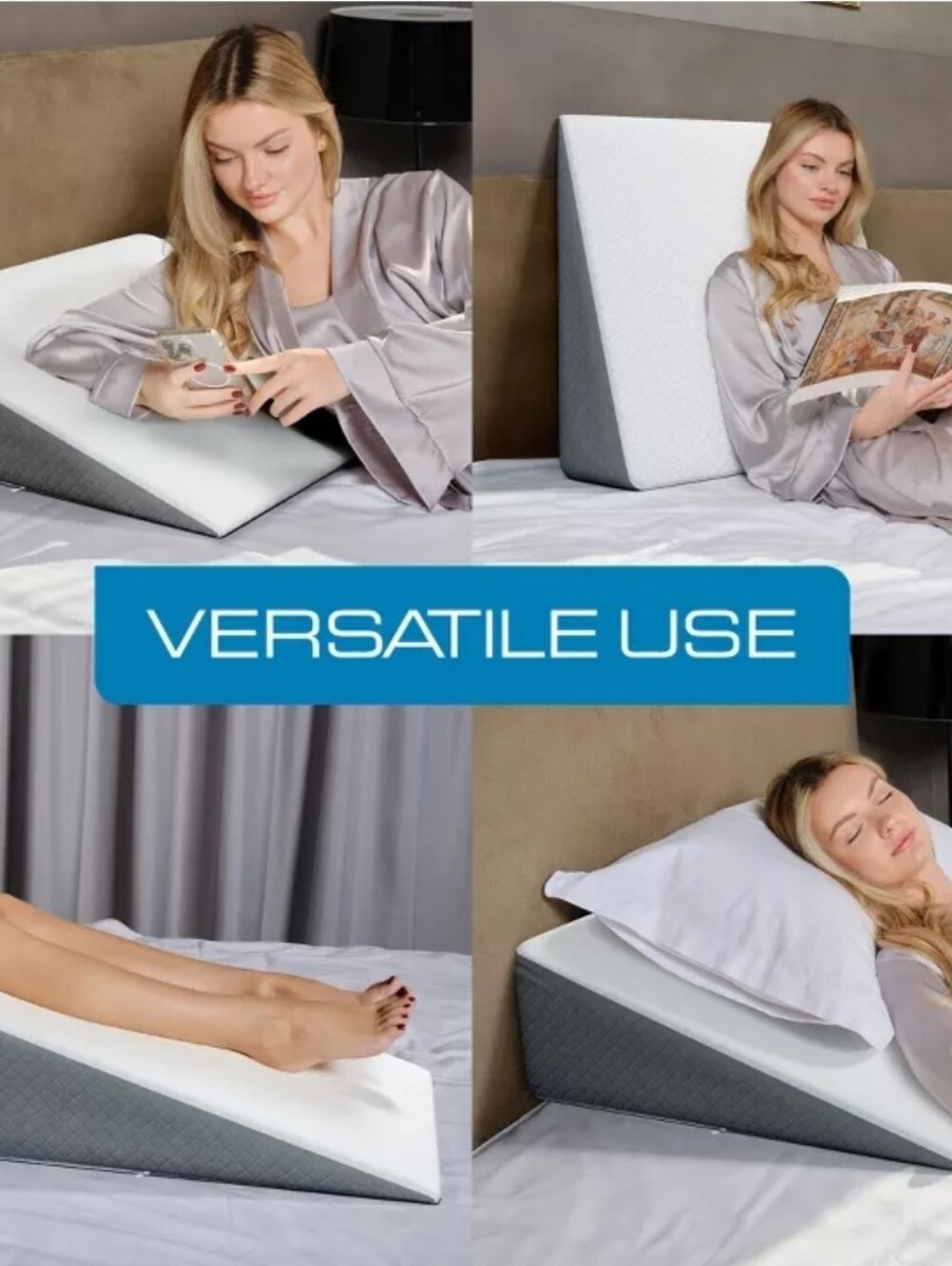 Kölbs Bed Wedge Pillow (Model KBBWC24247) NEW In Package As Pictured